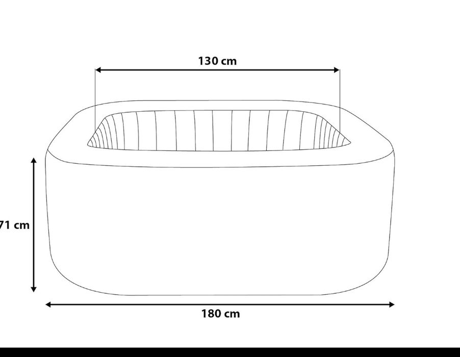 Jacuzzi gonflabil Lay Z Spa Hawaii