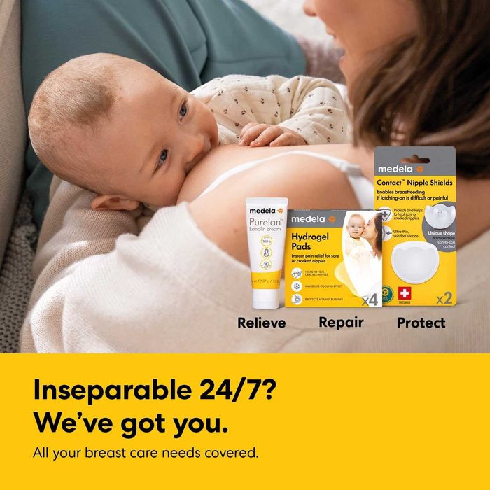 MEDELA Ultra-Breathable – Ултратънки абсорбиращи подплънки за кърма, 120 бр., дискретен дизайн