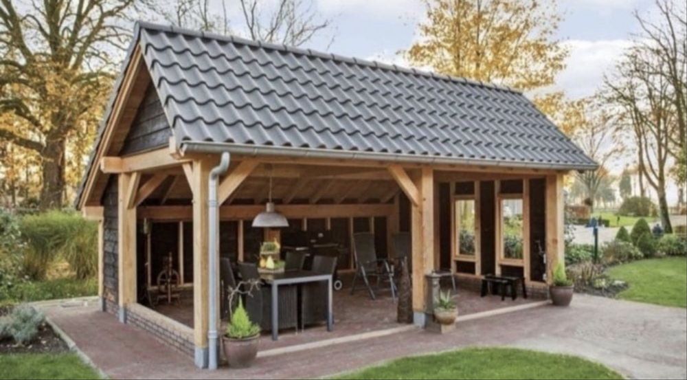 Mobilier de gradina terase si pergole din lemn