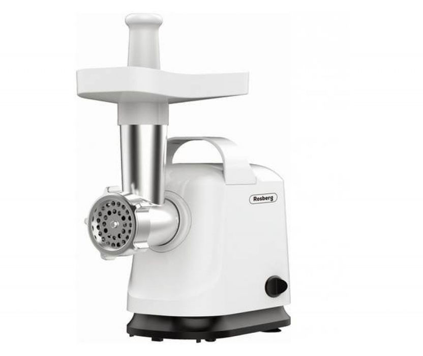 Месомелачка, 800W, приставка за домати, ниско ниво на шум, бял