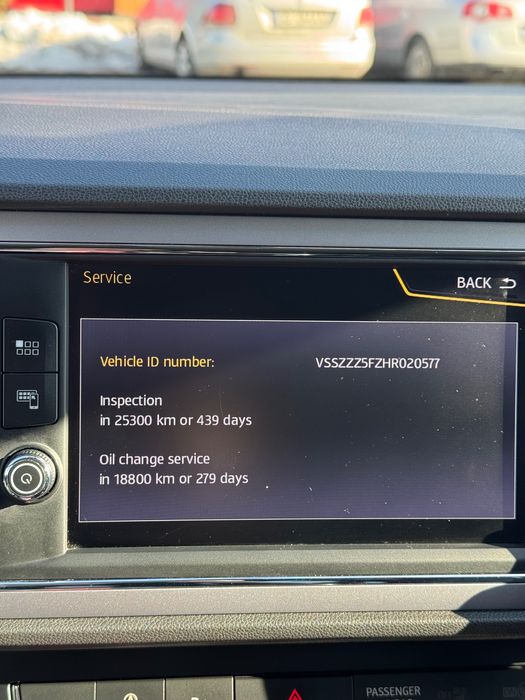 Seat leon 5f (servisata doar la seat)