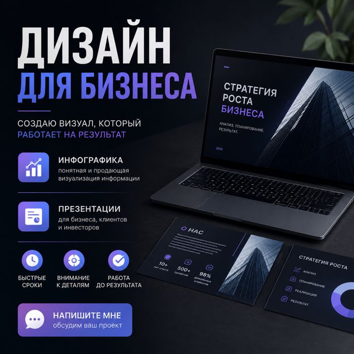 Презентации, инфографика, КП