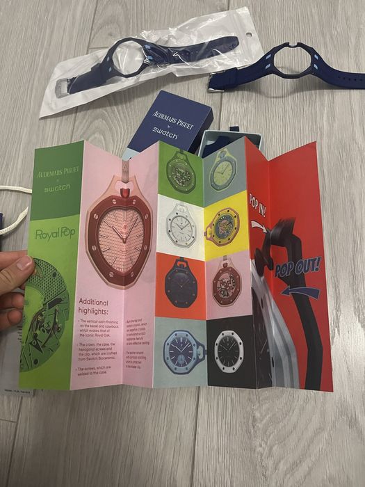 Swatch x audemars piguet “Royal Pop”