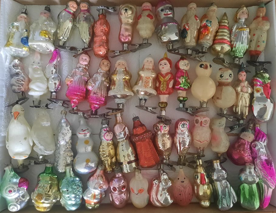 Елочные игрушки Ссср