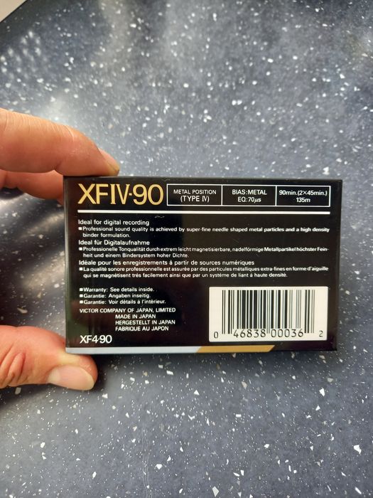 Caset audio Metal JVC XF IV 90 nou sigilat