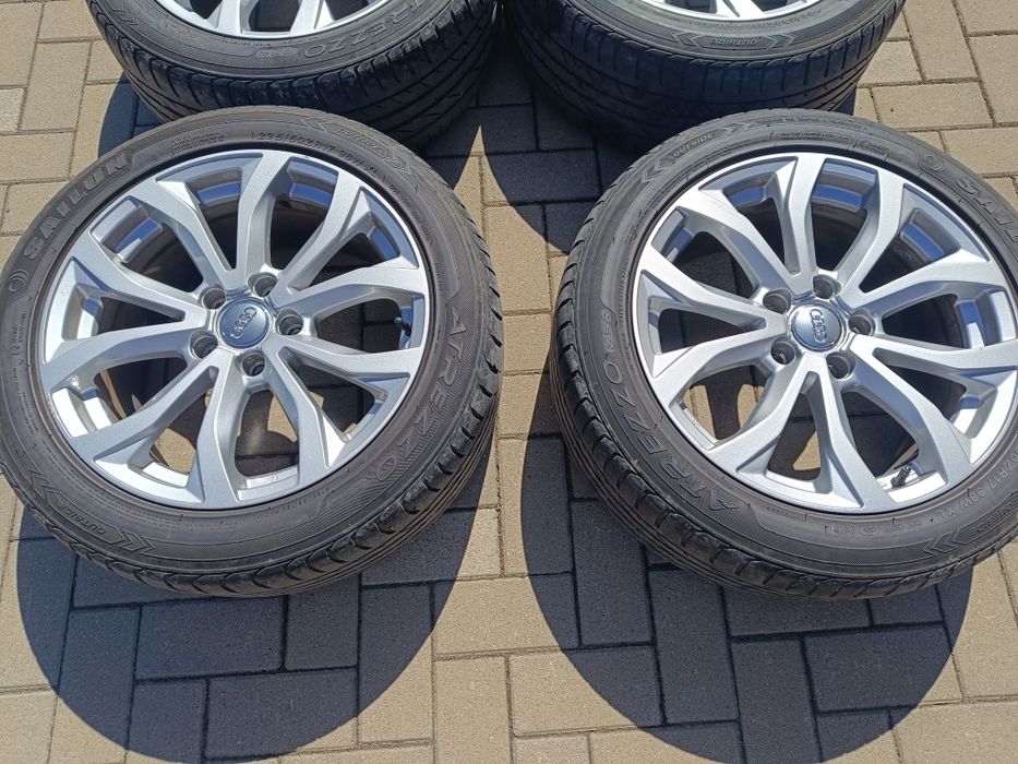 Jante Audi R17 cu anvelope 225 50 17 schimb cu 18