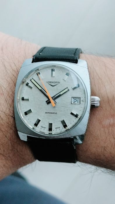 Ceas automatic Swiss Loengrin. Funcționează foarte bine