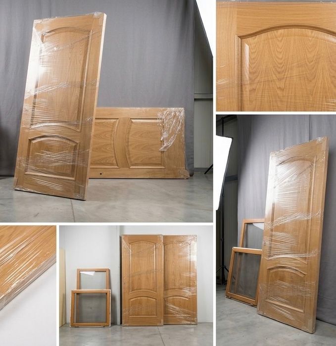 Шпонированные двери