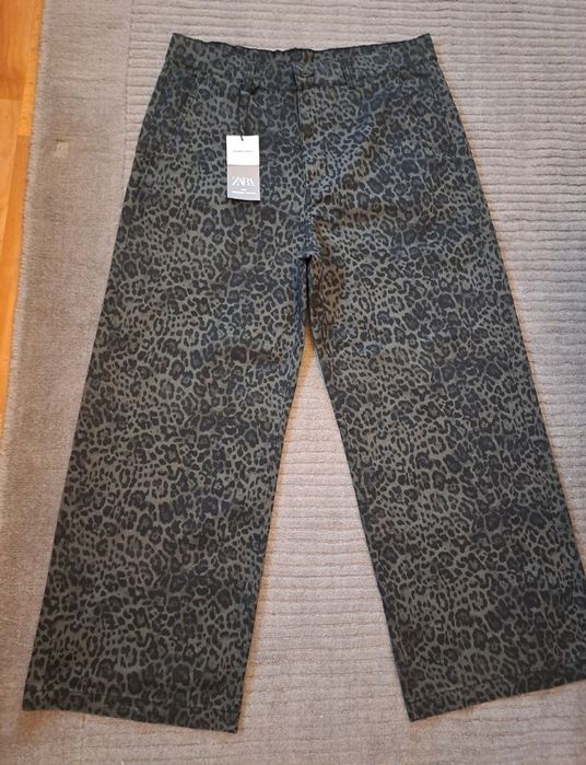 Pantaloni Zara bagy skater,model Vuitton,46
