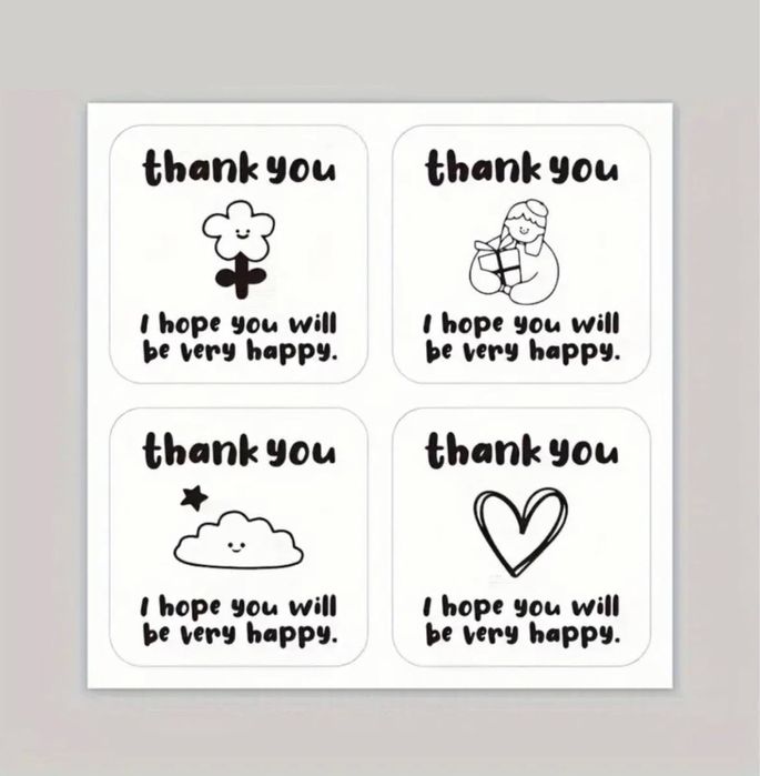 Наклейки для упаковки