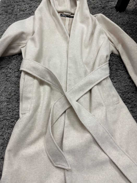 Palton zara crem