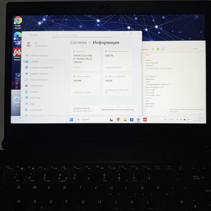 Toshiba Tecra A30/i7-10510U/8GB DDR4/FULL HD