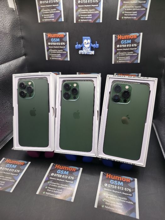 iPhone 13 Pro / Alpine Green / 128GB / 100% / Garantie / Rate