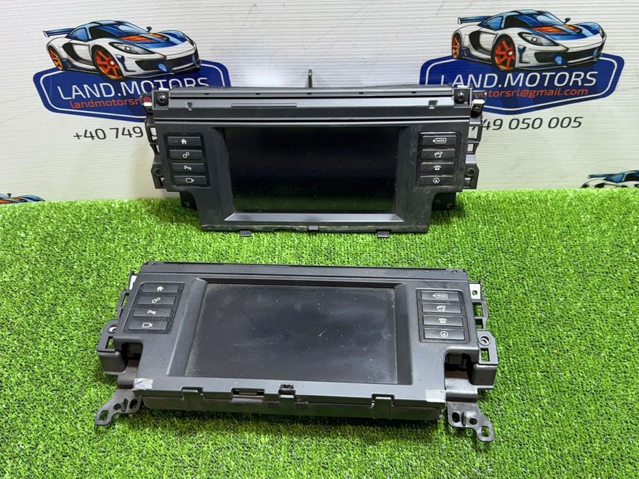 DISPLAY TACTIL NAVI / ECRAN MEDIA RADIO AUDIO (X2) JAGUAR XF (X260), XE (X760), F-Pace COD OEM FK72-19C299-AA 2015-2020