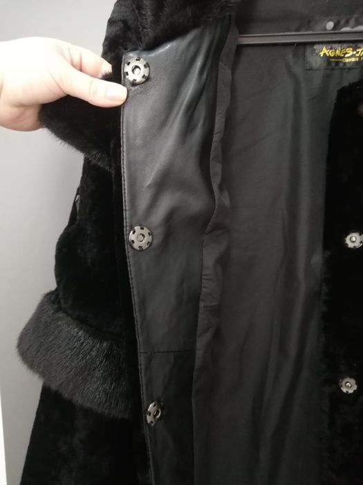 Шуба женская мутон- норка