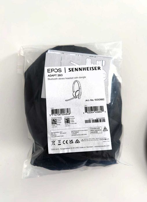Casti Wireless Sennheiser EPOS Adapt 260 - SIGILATE