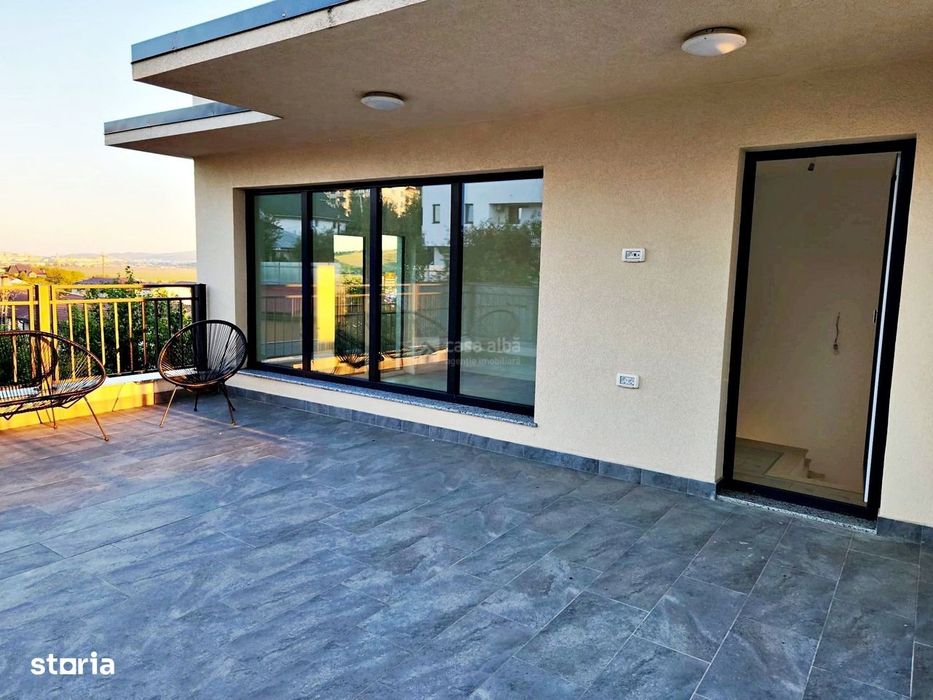 Popas Pacurari - duplex modern de inchiriat, D+P+E, terasa, parcare