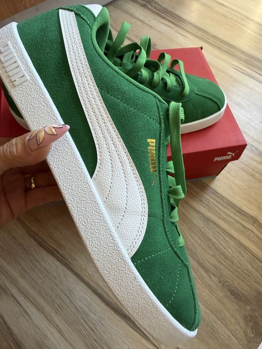 Оригинални нови зелени кецове Puma Club II ! 45 н