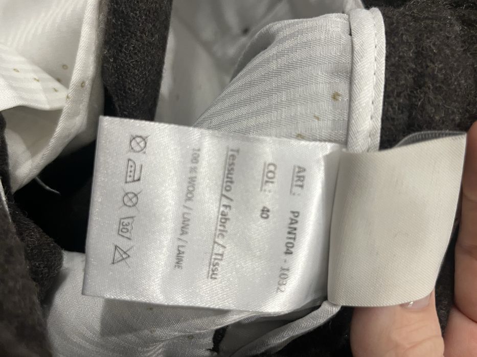 Шерстянные брюки Kanye Grasso