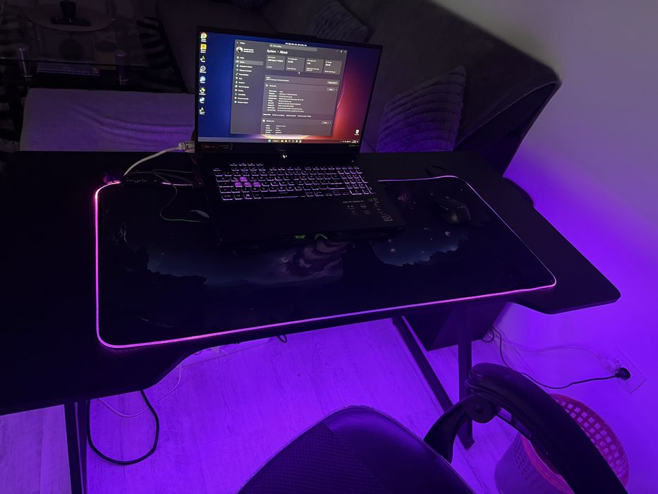 Setup gaming asus rog a17 rtx4050
