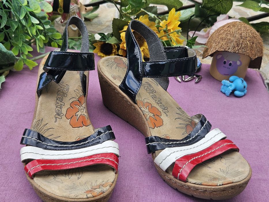 Rieker сандали на платформа