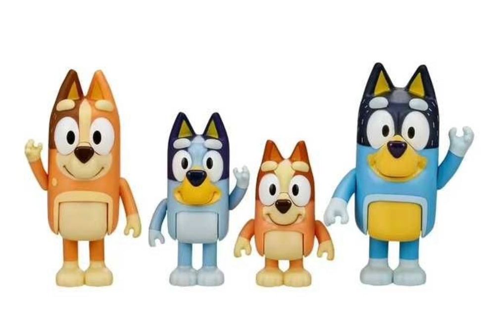 Комплект фигурки Блуи и Бинго Bluey and Bingo