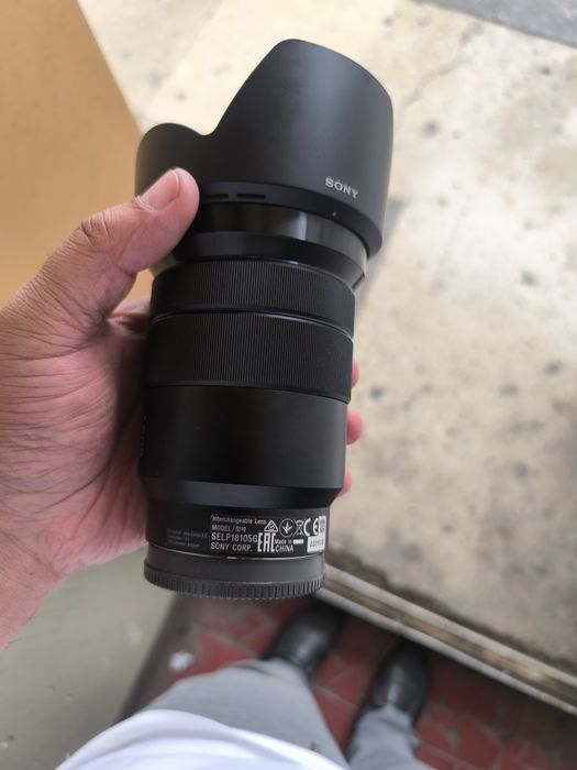 Sony 18-105 obektiv sotiladi