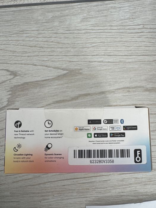 Set 3 becuri Nanoleaf  GU10 - Matter - Spot