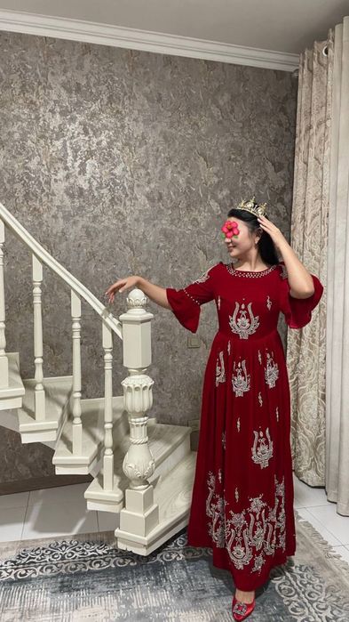 платье на келин салом