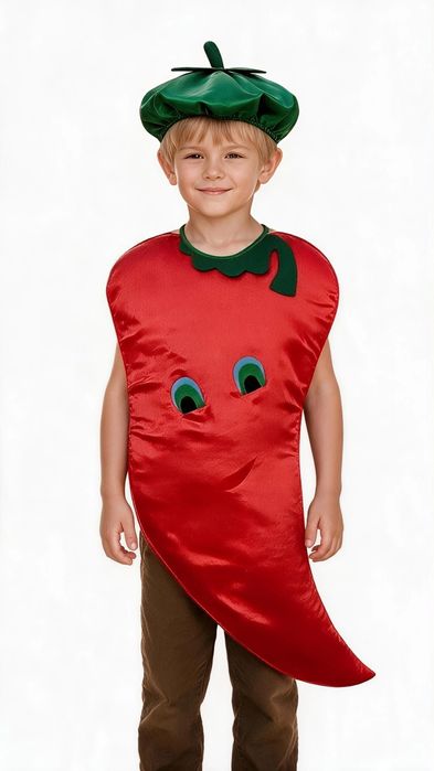 Costum ardei copii costum halloween carnaval serbare made în România