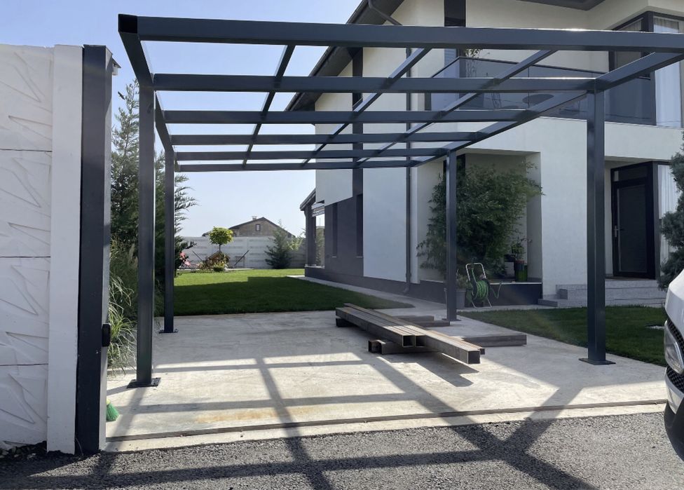 Carpot,structura metalica,acoperitoare auto