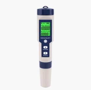 5 в 1 TDS/EC/PH/соленость/измеритель температуры цифровой