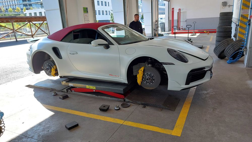 CORGHI  - ERCO 500 Електро-хидравлична платформа с къси платформи