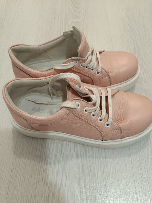 Pantofi piele roz Marelbo mărimea 33