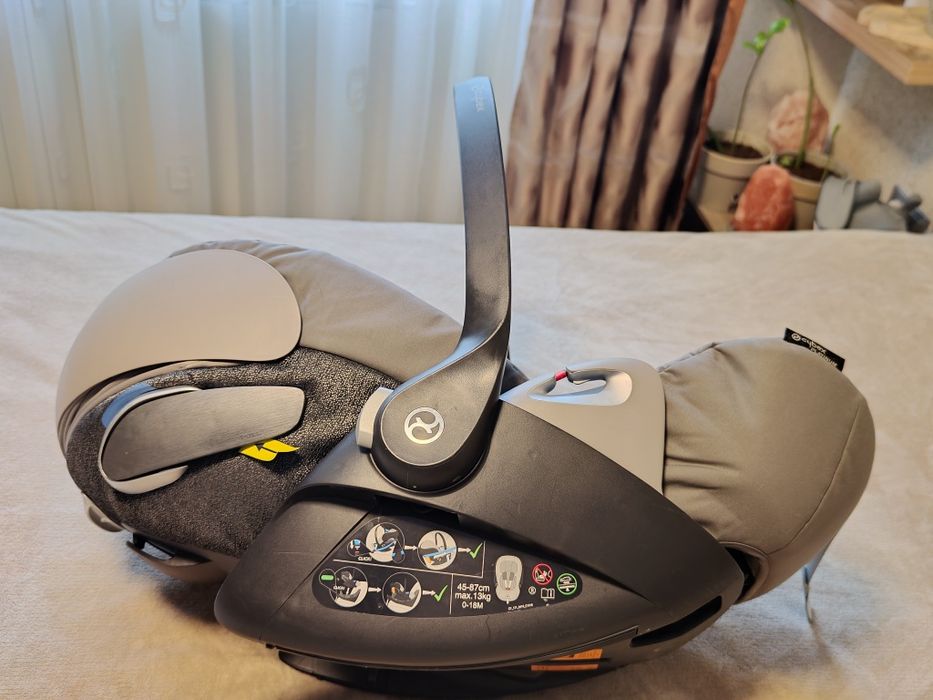 Нов Cybex cloud Z i-Size детски стол за кола от раждането бебешки кош