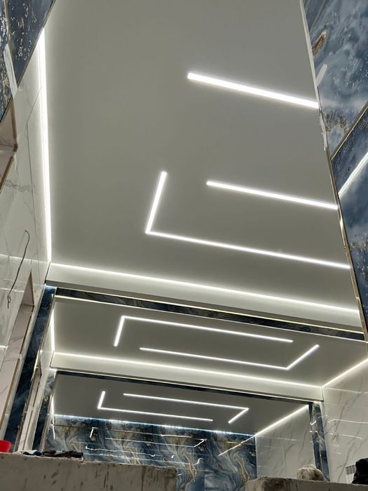 Натяжыне потолки от простых до элитных