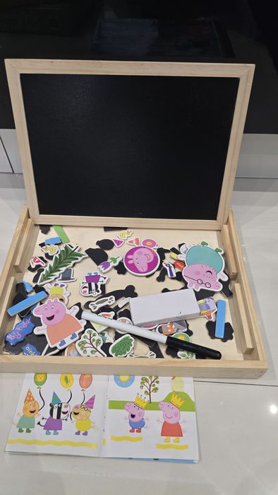 Peppa Pig Магнитна дървена дъска