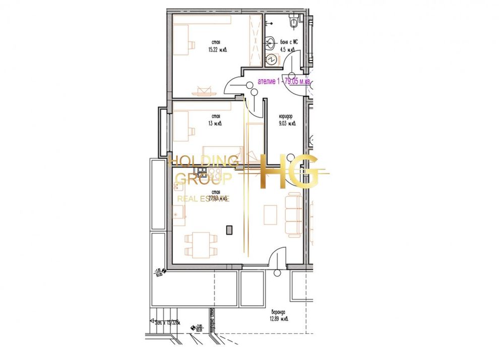 Продава се Тристаен апартамент в Варна, м-т Траката - 87 кв.м за 995 €/кв.м - Снимка #2