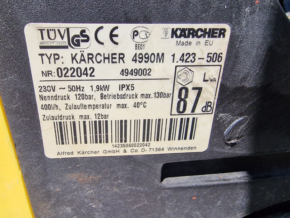 водоструйка Karcher  KÄRCHER 4990М

4990M