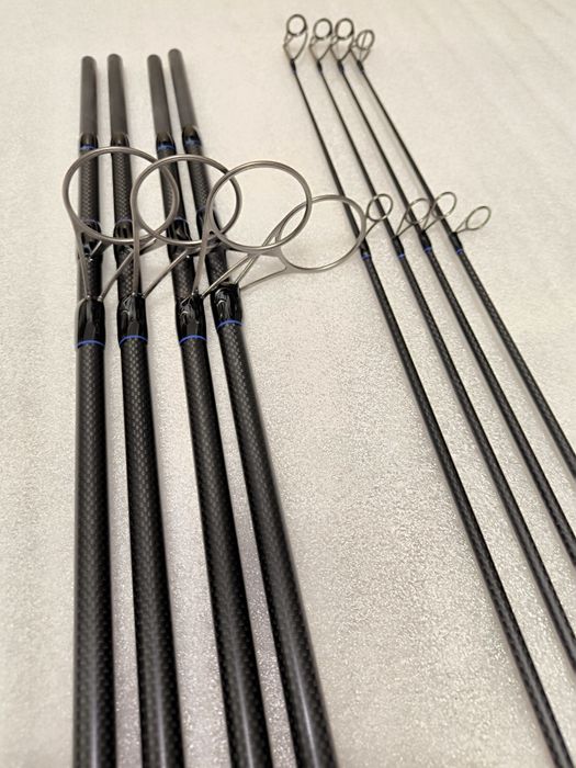 SET 4 Lansete FL FLX30 3.96M 4.0Lbs 2Seg + 4 Mulinete Pro FL FLX 14000