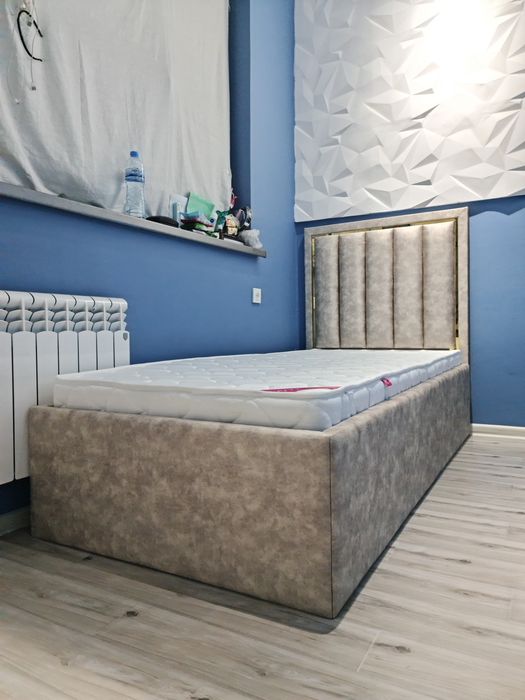 Мягкая кровать, двуспальная кровать,  односпальная кровать,  Kravat