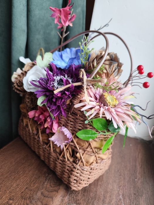 Корзина поделка  20*40 см