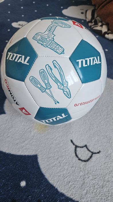 Minge fotbal,piele sintetica,21 cm,Noua