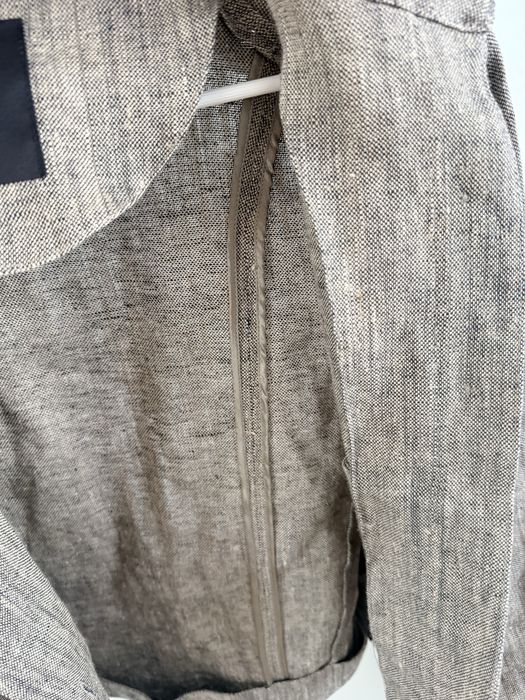 Льняной жакет Massimo Dutti