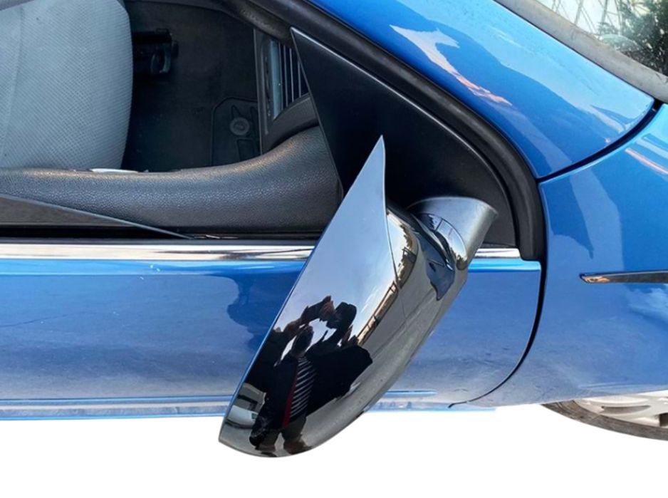 Capace oglinzi Batman style VW Jetta 2005-2010 negru lucios