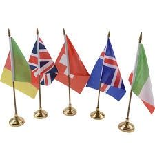 Флаги настольные (международные)