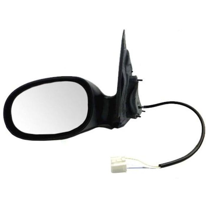 Oglinda exterioara Chrysler PT Cruiser (Pt) 11.2005-07.2010 partea stanga Best Auto Vest crom plana carcasa neagra reglare electrica cu incalzire