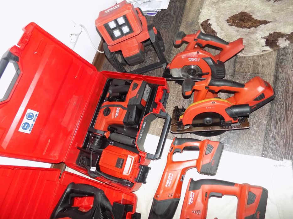 Scule Hilti functionale  TE 60 / TE 70 ,  Te 7 C , SR 30 -A36 , SL 6-A22 , Laser PM 2-LG
