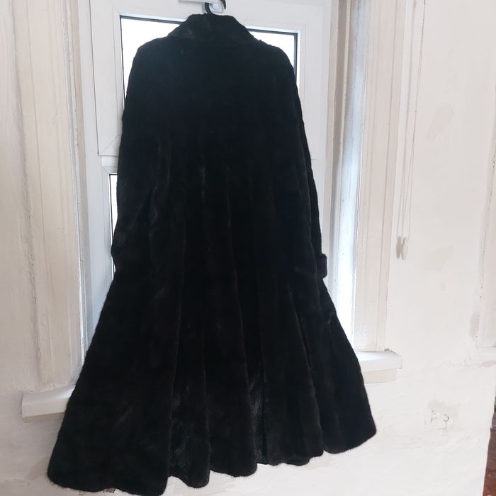 шуба норка длинная