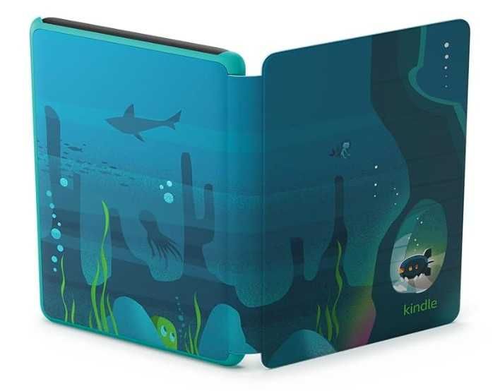 четец Kindle 2024 6" 16GB + оригинален калъф - чисто нов - 2г гаранция